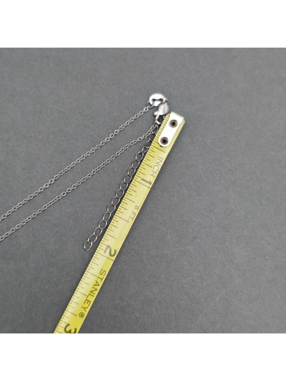 Sterling Silver Heart Locket Etched Floral Pendant Necklace 18"-20" - Picture 15 of 16